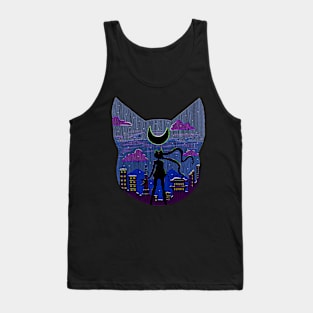 Moon Christmas Tank Top